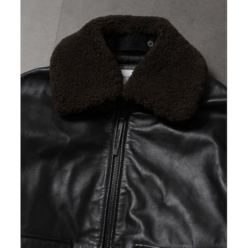 【美品】Narcissusムートンジャケット ブラック Amazon | [ナノユニバース] HOTEL PALACE(オテルパラス